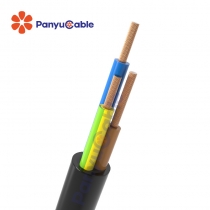 Copper-core PVC insulated and sheathed flexible cable